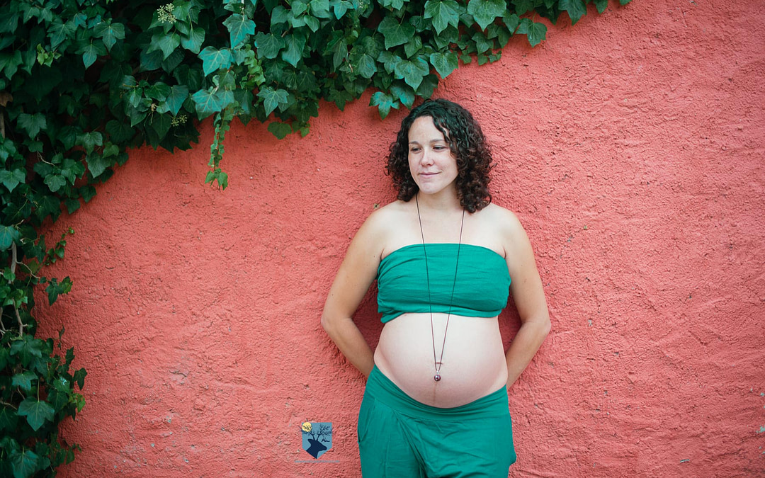 Sesión de fotos de embarazo en Girona
