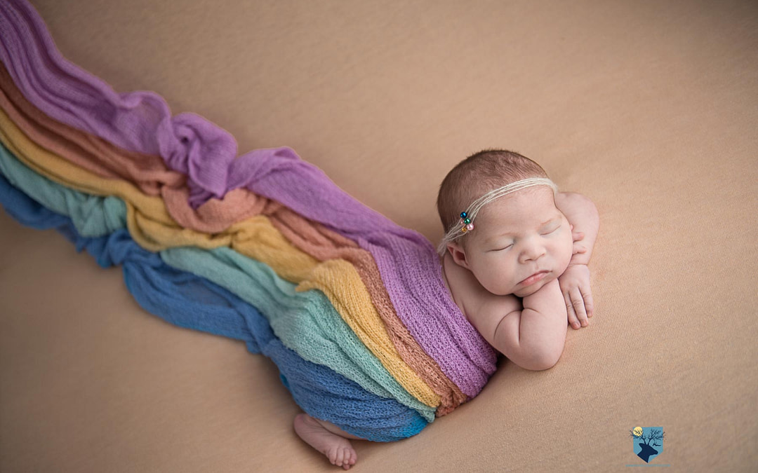Un bebé arcoiris en Figueres